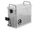 Valise standard 35 droite - argent