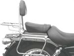 Porte Bagage avec sissybar - chrome