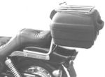 Porte Bagage avec sissybar - chrome