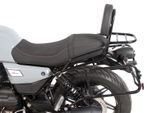  with sissy bar - glossy black Luggage Rack