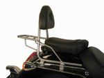 Porte Bagage avec sissybar - chrome
