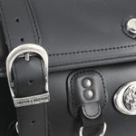 Sacoche de selle Pour porte bagage - noir