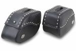 Sacoches cavalières Kit complet Ivory black pour support tubulaires - noir