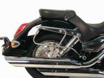 Ecarteurs de sacoches Tubulaire pour sacoches en cuir - chrome