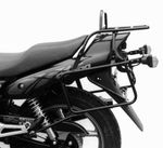 Support top case avec support de valises latérales - noir