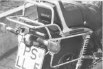 Support top case avec support de valises latérales - chrome