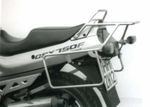 Support top case avec support de valises latérales - noir