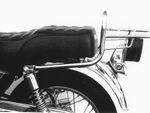 Support top case tubulaire - chrome