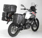 Support valises Lock-it - noir