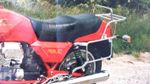 Support top case avec support de valises latérales - chrome