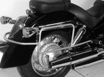 Support valises Tubulaire - chrome