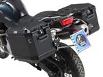 Support valises Cutout - noir/Acier inoxydable
