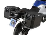 Support valises Cutout - noir/Acier inoxydable