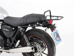 Support top case tubulaire - noir