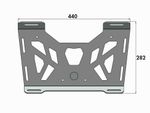 Porte Bagage D'extension - anthracite