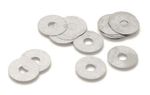  Dämpferplättchen Stahl Innen-Ø 8 mm x Außen-Ø 28 mm x Dicke 0,10 mm 10 Stk Hängeklappen