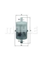  Fuel Filter Ø8mm Brandstoffilter