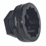 Douille axe roue 1/2''' Ø28mm 12 pans