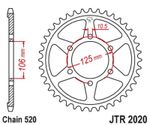  Steel Standard Rear Sprocket 2020 - 520 Kroon