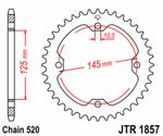  Standard Stahlritzel hinten 1857 - 520 Krone