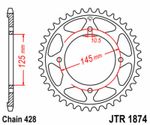  Standard Stahlritzel hinten 1874 - 428 Krone