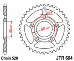  Standard Stahlritzel hinten 604 - 520 Krone