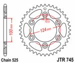  Standard Stahlritzel hinten 745 - 525 Krone