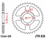 Standard Stahlritzel hinten 838 - 428 Krone