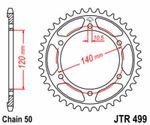  Standard Stahlritzel hinten 499 - 530 Krone