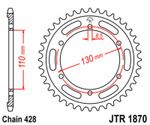 Couronne acier standard 1870 - 428