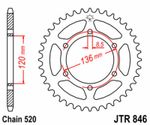 Couronne acier standard 846 - 520