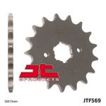 Pignon de sortie de boite acier standard 569 - 520