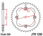  Standard Steel - 520 38 teeth Sprocket