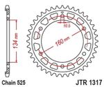  Standard Steel - 525 43 teeth Sprocket