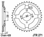 Kolo Ocel standard - 428 50 zubů