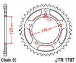 Kolo Ocel Standard - 530 41 zubů