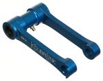 Biellette de suspension Kit de rabaissement de selle (20.3 mm) bleu