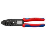 Pince à sertir UNIVERSELLE PRO COMPACT PRECIFORCE 230mm POIGNEE ERGONOMIQUE COSSES CONNECTEURS NON ISOLES 97 21 215 B MADE IN GERMANY