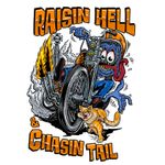 Planche de stickers MINI CHASIN TAIL 60x80mm