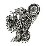  MINI WHEELY REAPER 60x80mm Aufkleberbogen