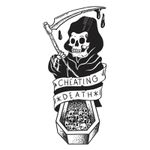Planche de stickers MINI CHEATING DEATH 60x80mm