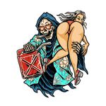 Planche de stickers MINI ASS OR GAS 60x80mm