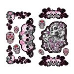 Planche de stickers SUGAR SKULL SERIES 300x150mm x2