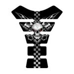 Protège réservoir PROTECTION MOTO PISTON SKULL 180x220mm LT70036