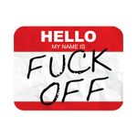 Planche de stickers MINI MY NAME IS 60x80mm
