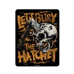 Planche de stickers MINI BURY THE HATCHET 60x80mm
