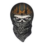 Planche de stickers MINI SKULL BANDANA 60x80mm