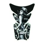Protège réservoir PROTECTION MOTO GANGSTER GIRL 180x220mm LT70103