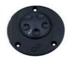 Bouchon de réservoir Push/Pull - Noir