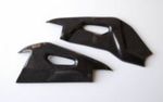 Protection Bras Oscillant Carter carbone brillant
